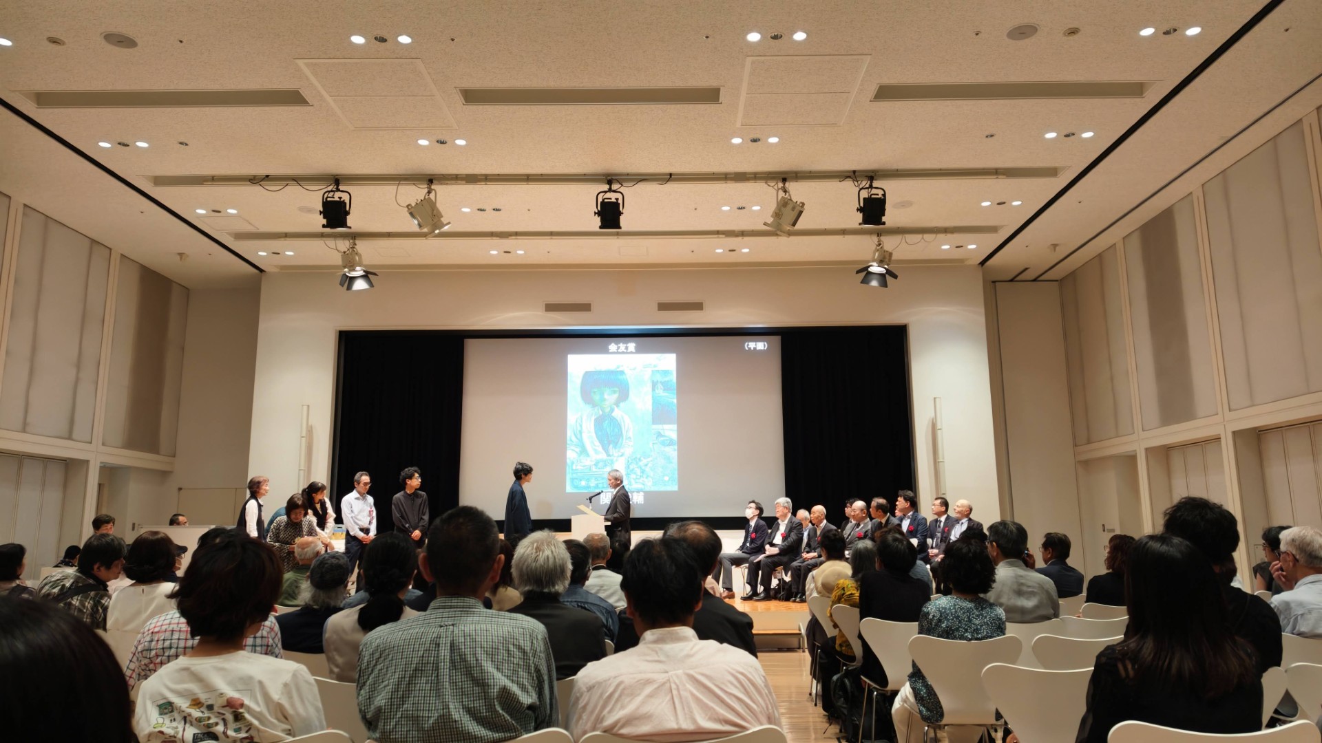日本82回現展-2026年日本國立新美術館展-受賞式