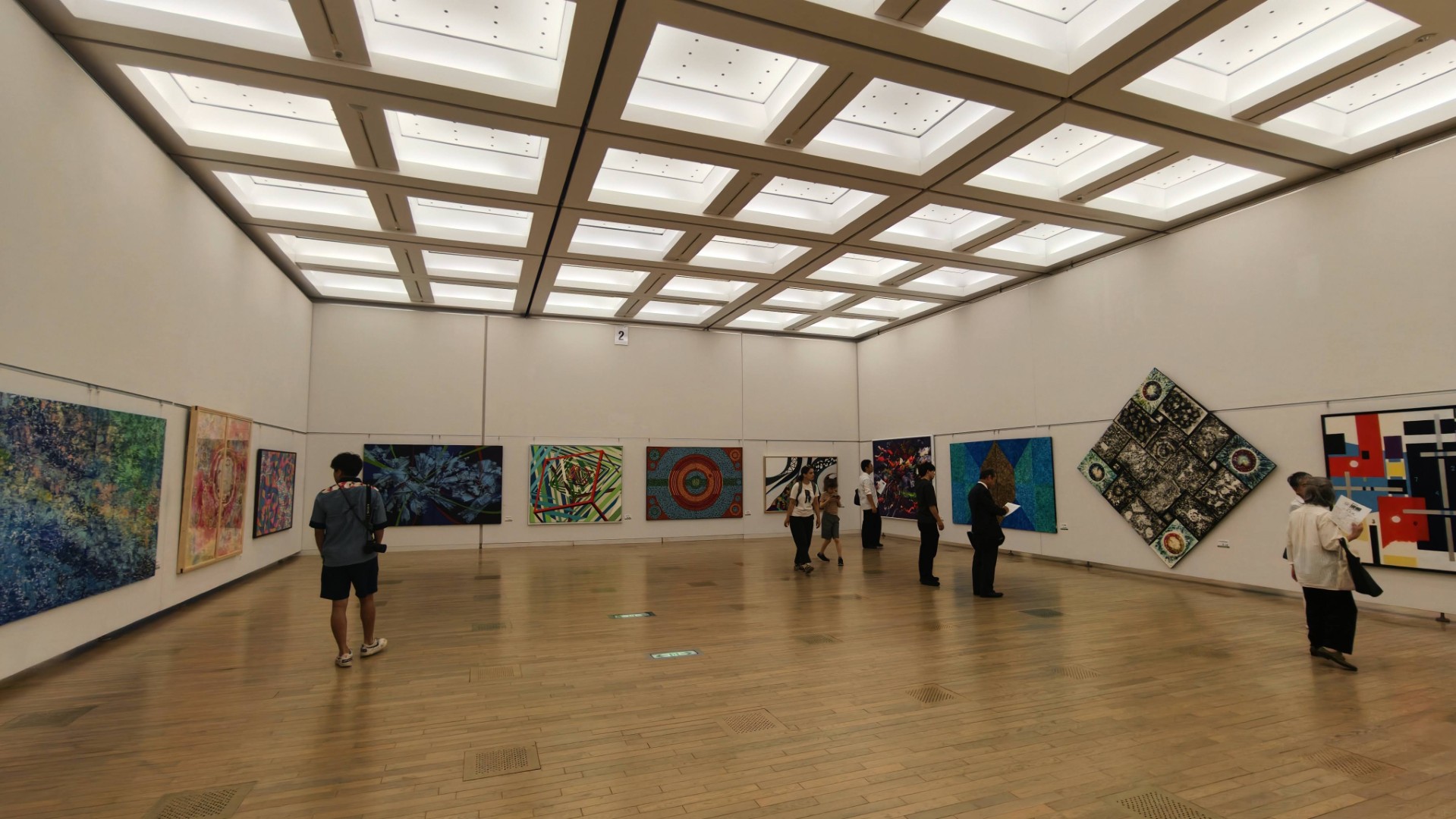 日本82回現展-2026年日本國立新美術館展-展覽現場