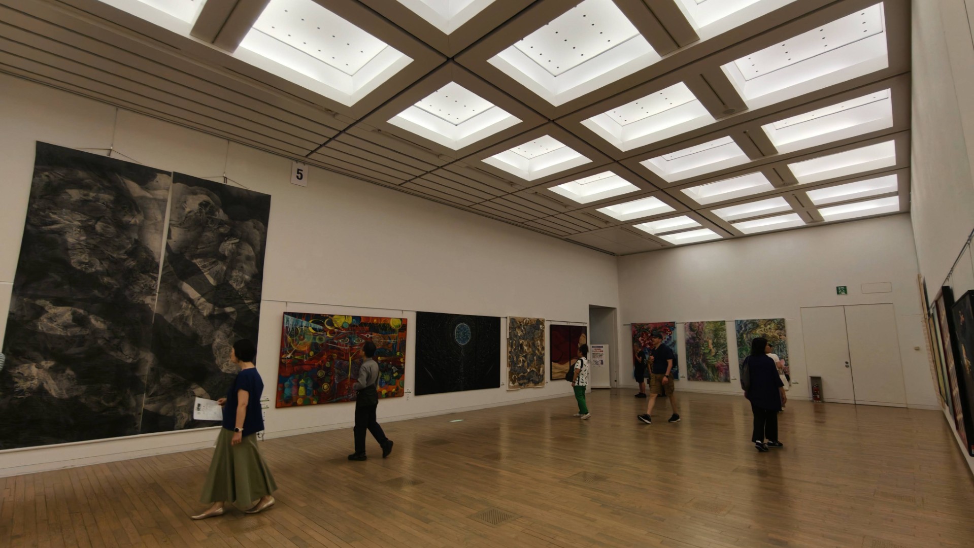 日本82回現展-2026年日本國立新美術館展-展覽現場