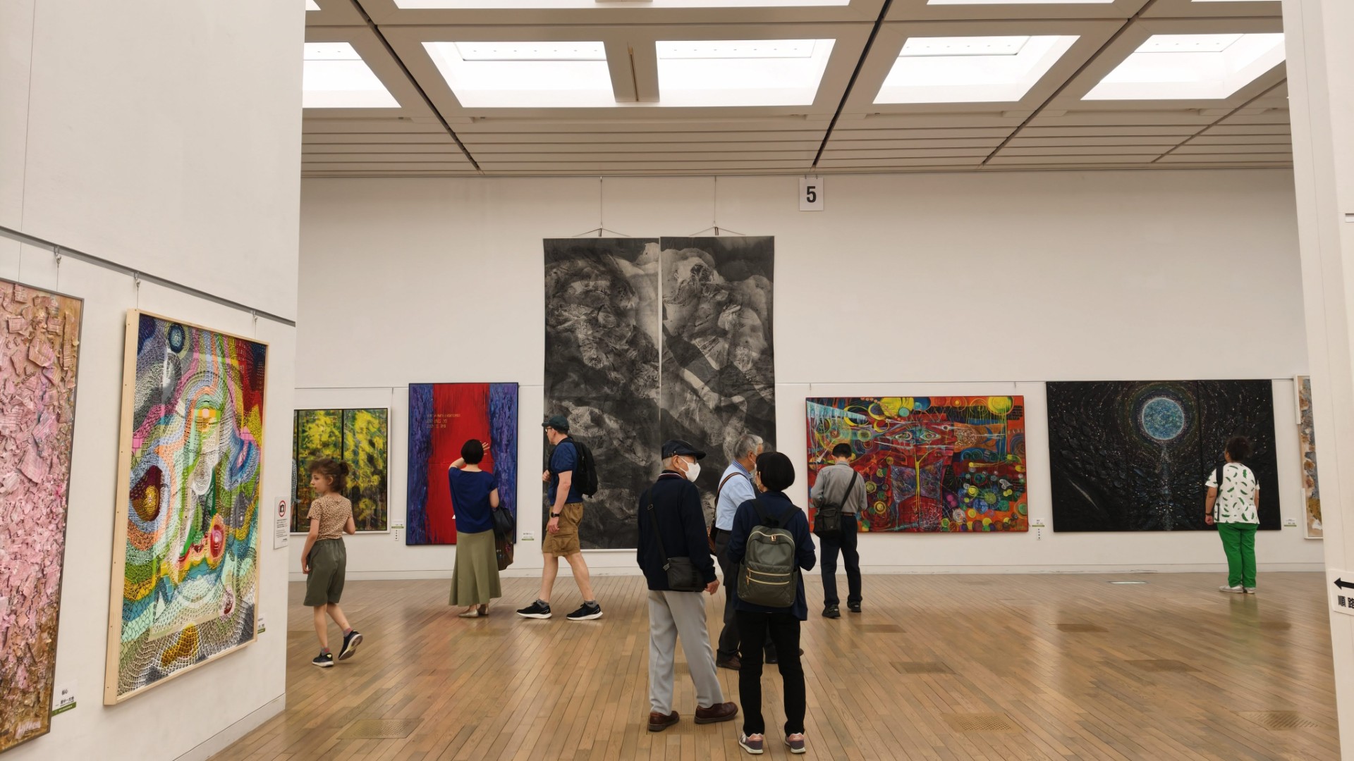 日本82回現展-2026年日本國立新美術館展-展覽現場