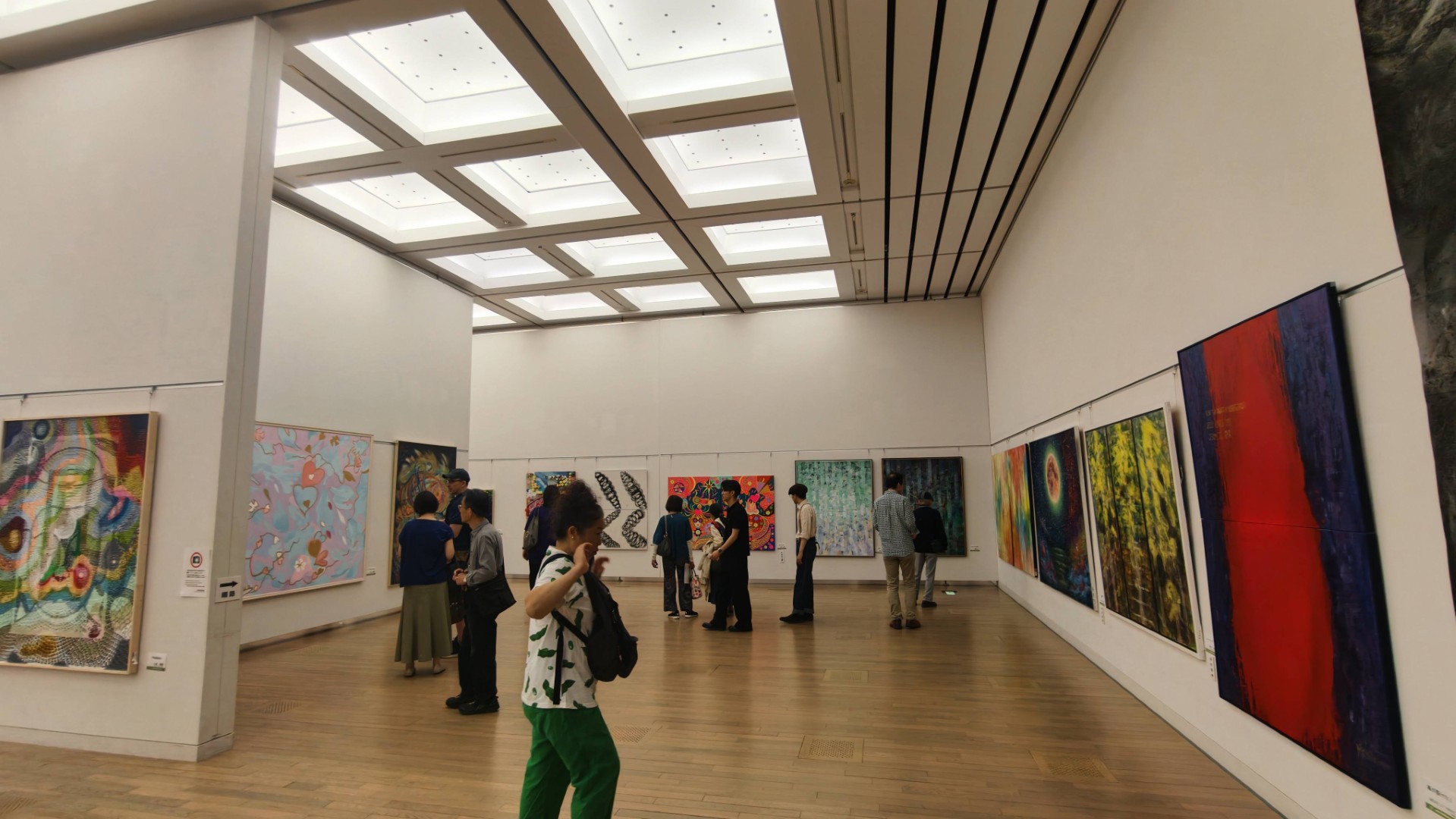 日本82回現展-2026年日本國立新美術館展-展覽現場