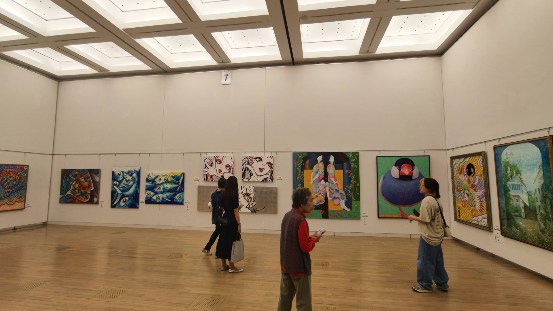 日本82回現展-2026年日本國立新美術館展-展覽現場
