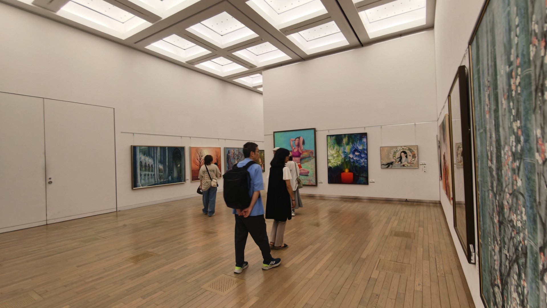 日本82回現展-2026年日本國立新美術館展-展覽現場