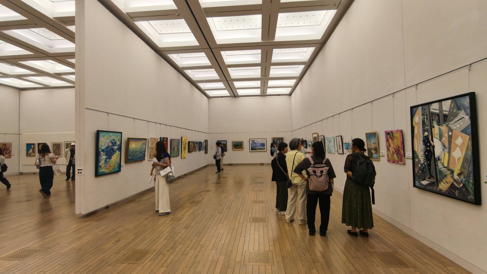 日本82回現展-2026年日本國立新美術館展-展覽現場