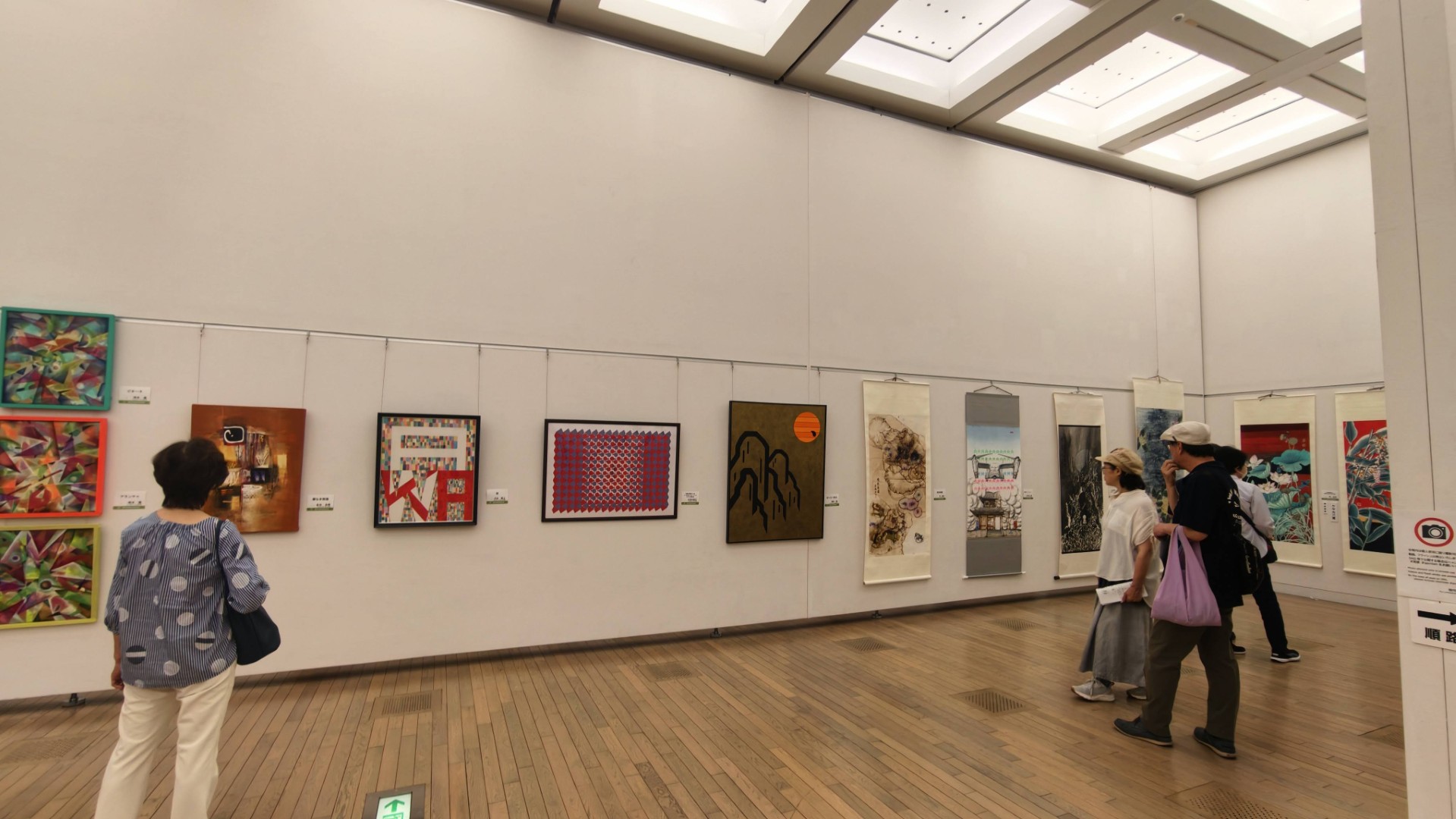 日本82回現展-2026年日本國立新美術館展-展覽現場