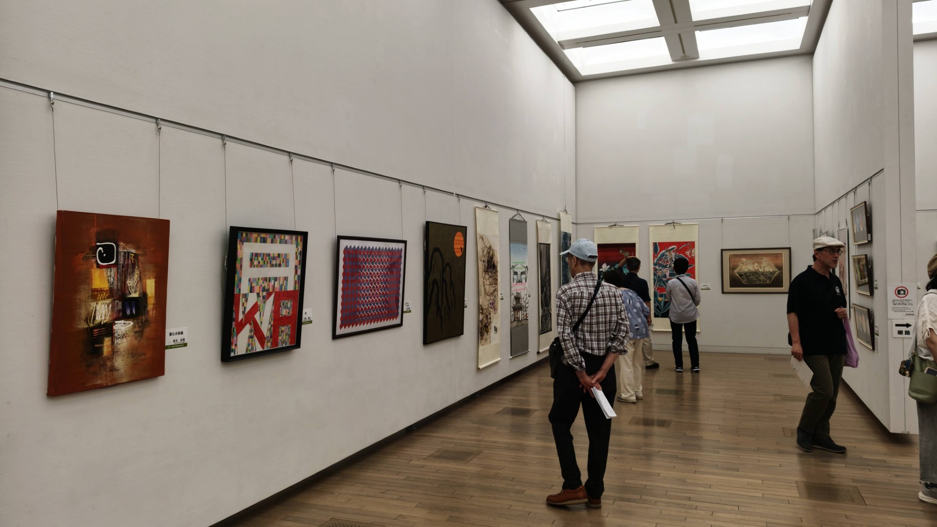 日本82回現展-2026年日本國立新美術館展-展覽現場