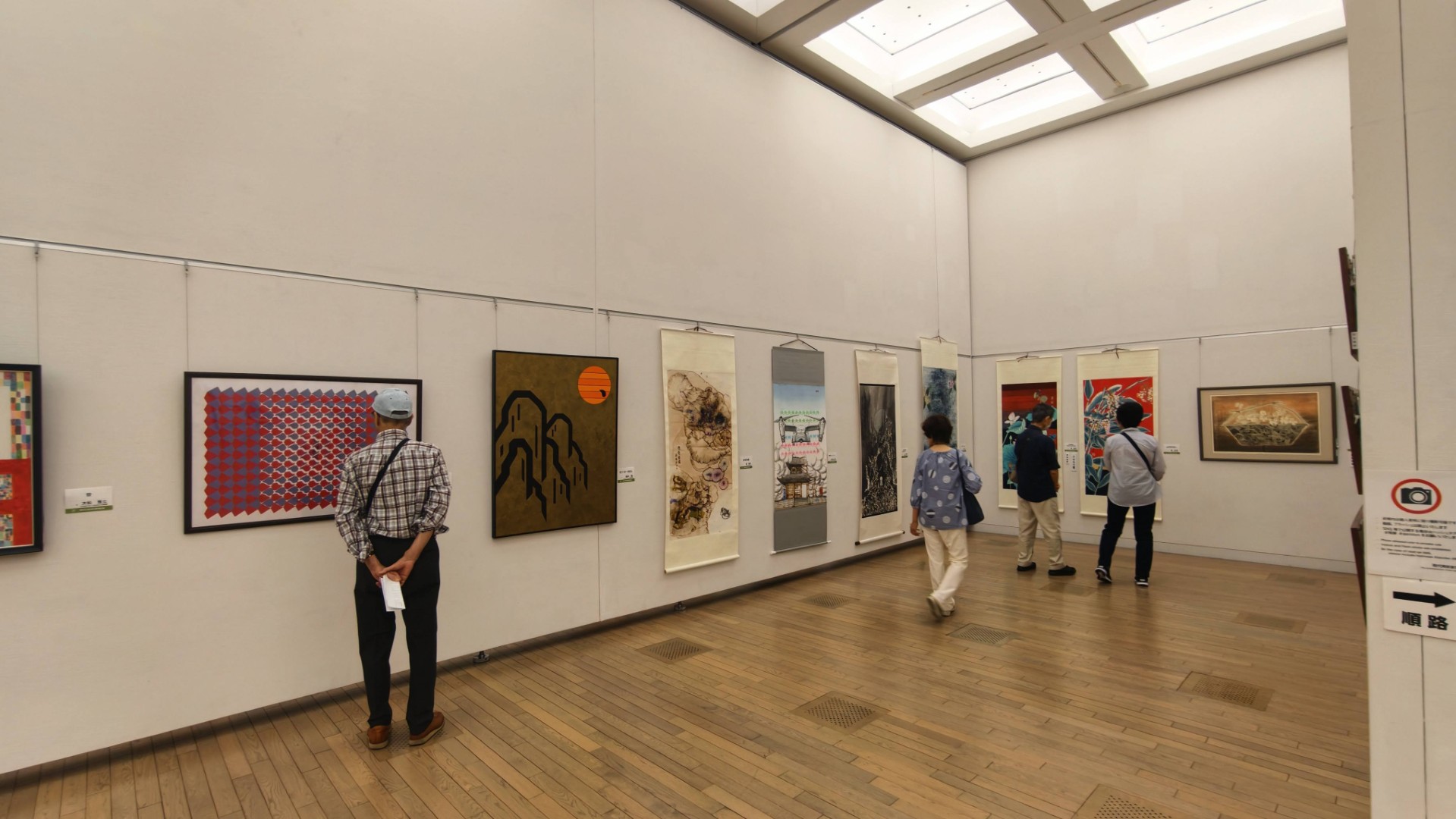 日本82回現展-2026年日本國立新美術館展-展覽現場