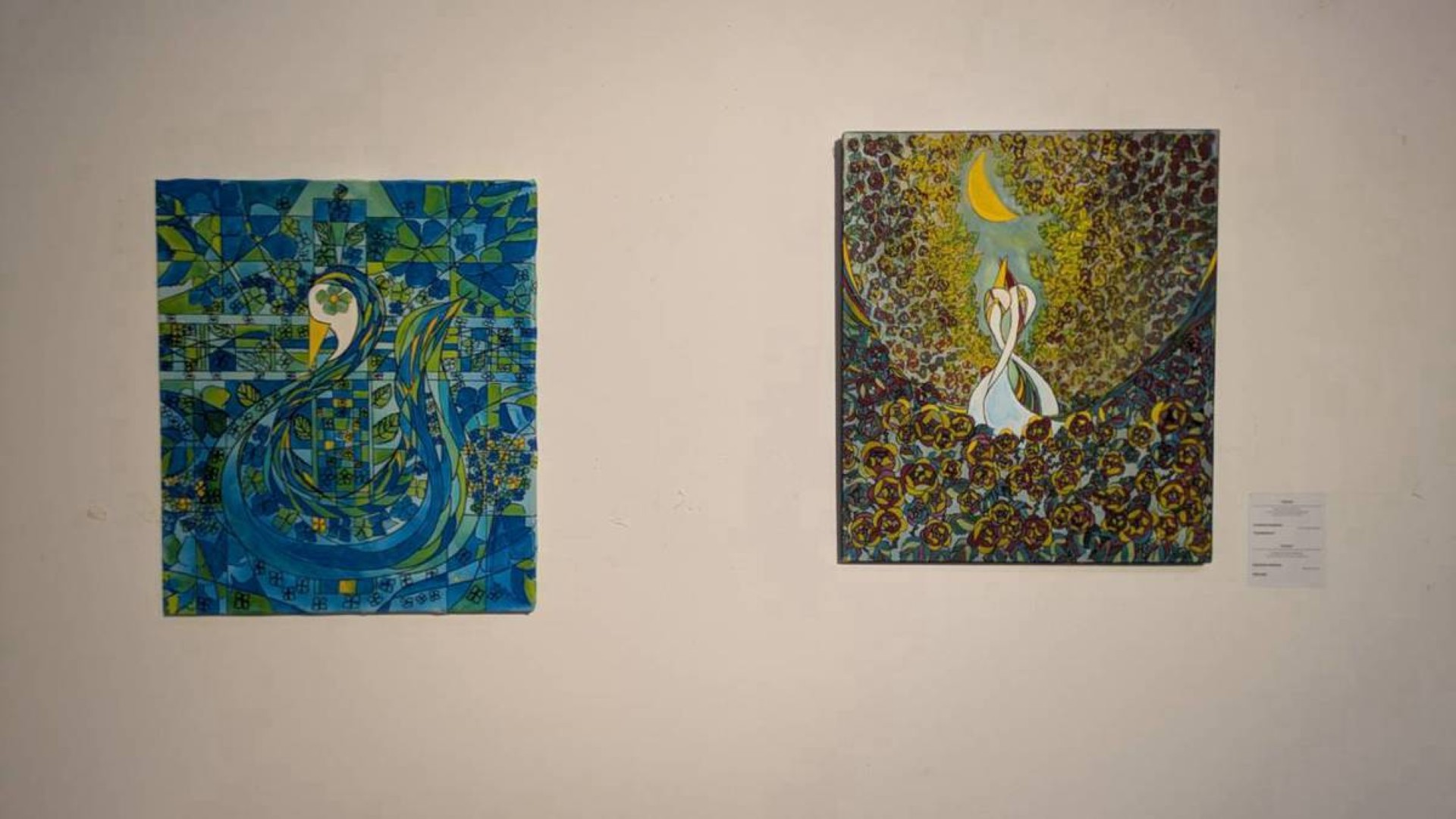 蒙古國立現代美術館展覽現場(National Art Gallery of Mongolia)STARS IN MONGOLIA AND JAPAN