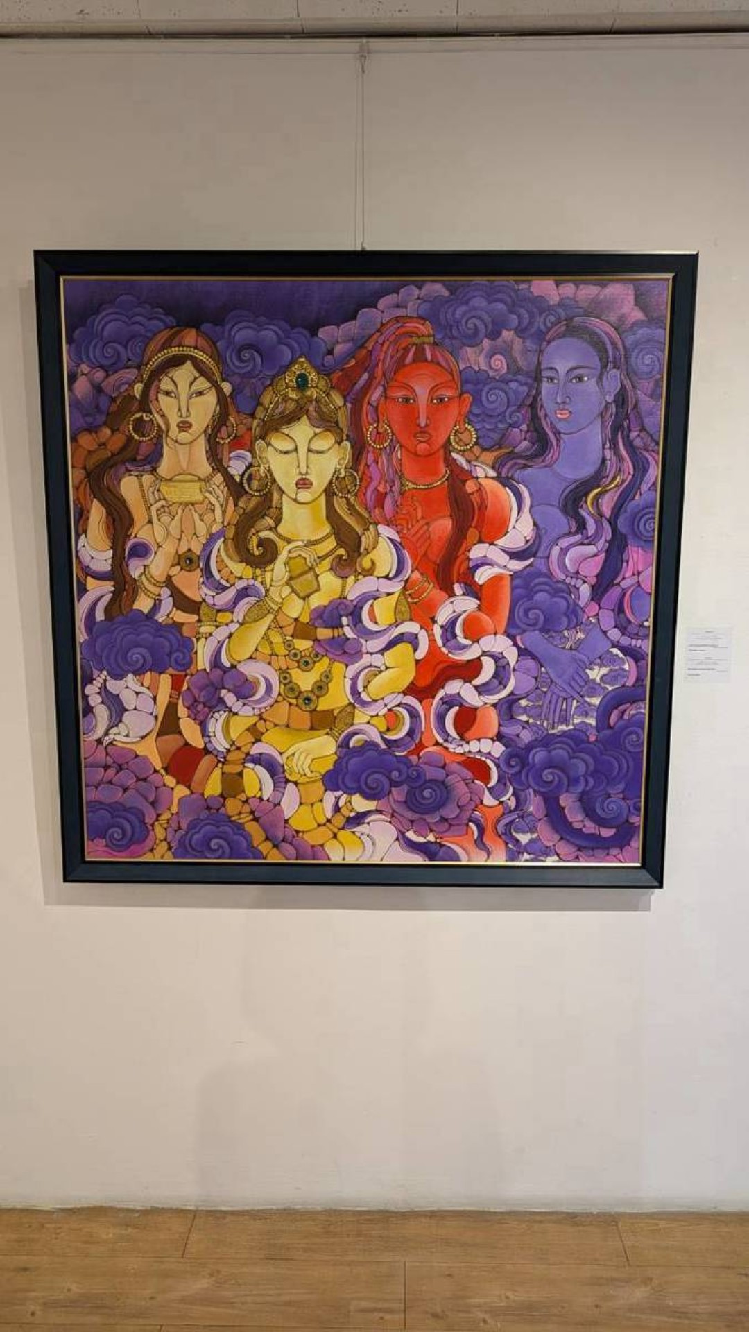 蒙古國立現代美術館展覽現場(National Art Gallery of Mongolia)STARS IN MONGOLIA AND JAPAN