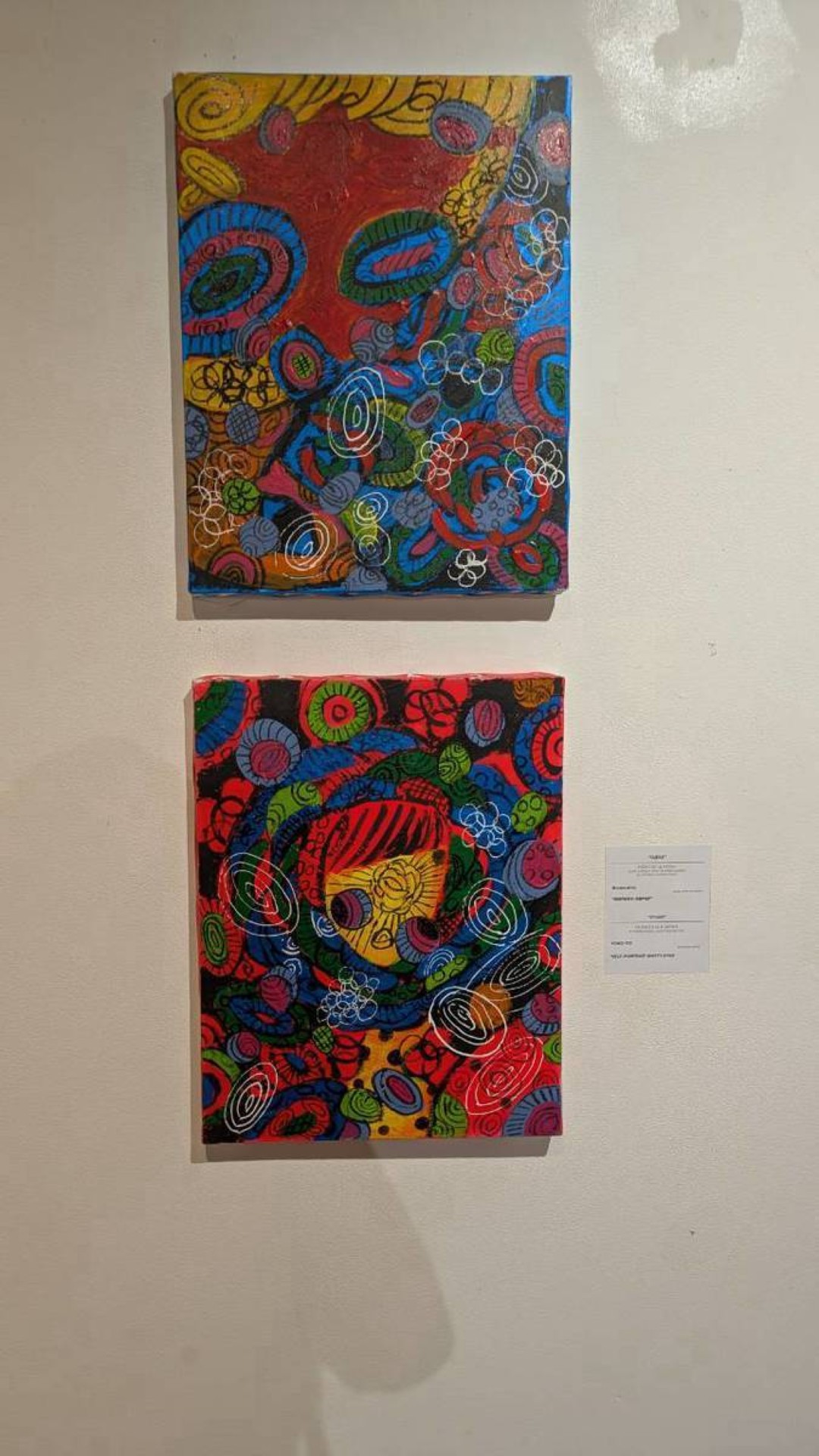 蒙古國立現代美術館展覽現場(National Art Gallery of Mongolia)STARS IN MONGOLIA AND JAPAN