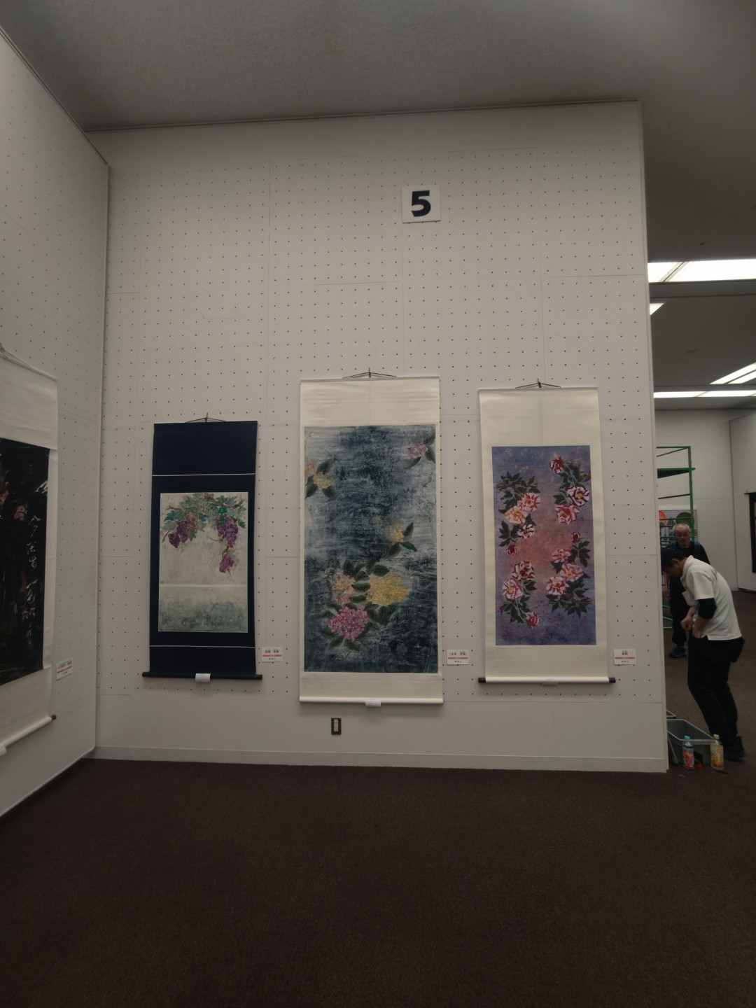 第14回東京現展-日本國立東京都美術館展場現場佈展