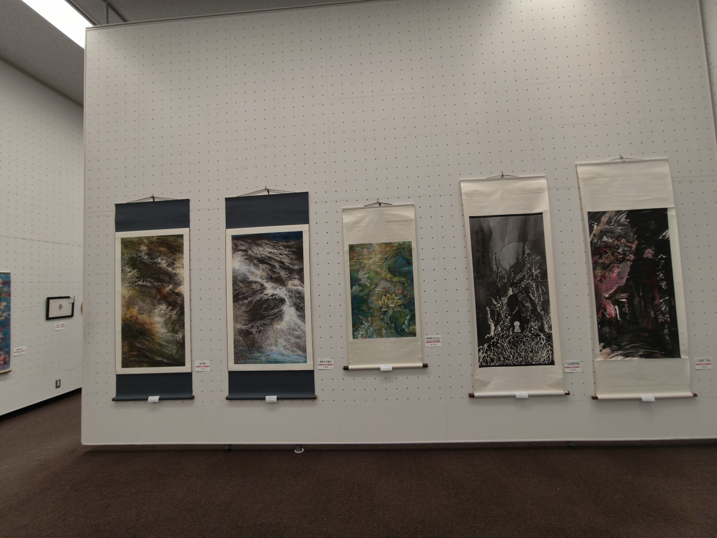 第14回東京現展-日本國立東京都美術館展場現場佈展
