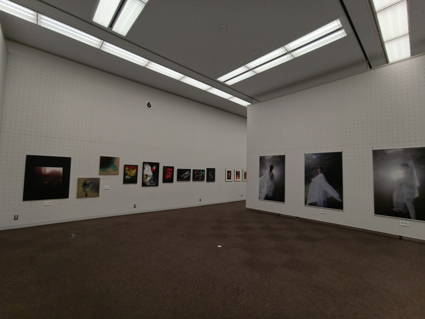 第14回東京現展-日本國立東京都美術館展場現場佈展