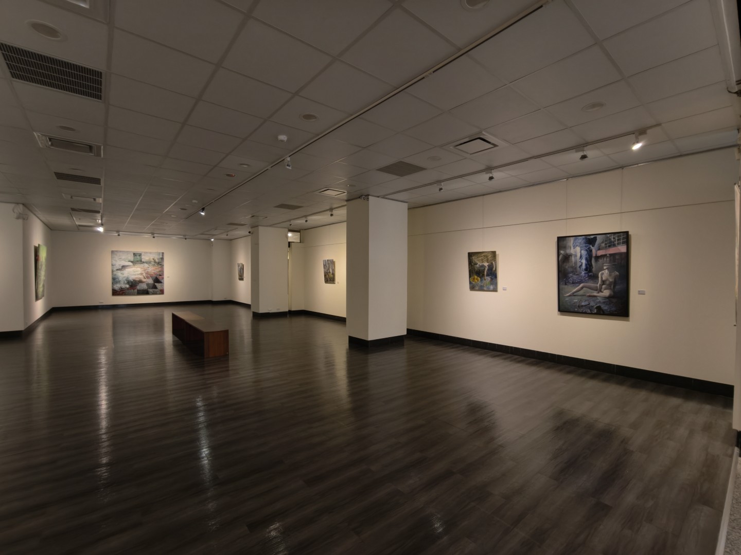胡文賢新莊藝術文化中心個展現場