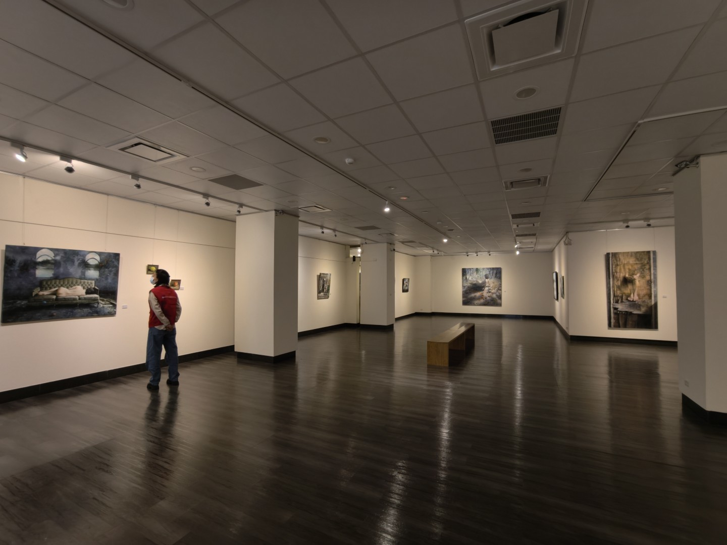 胡文賢新莊藝術文化中心個展現場
