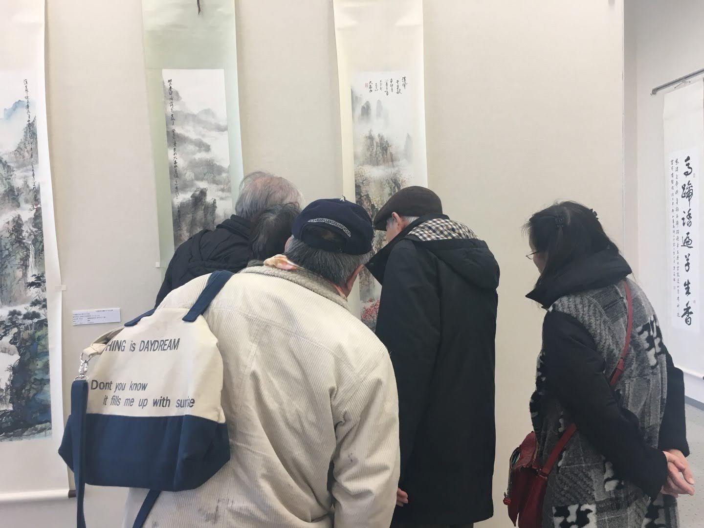 現場作品與來賓