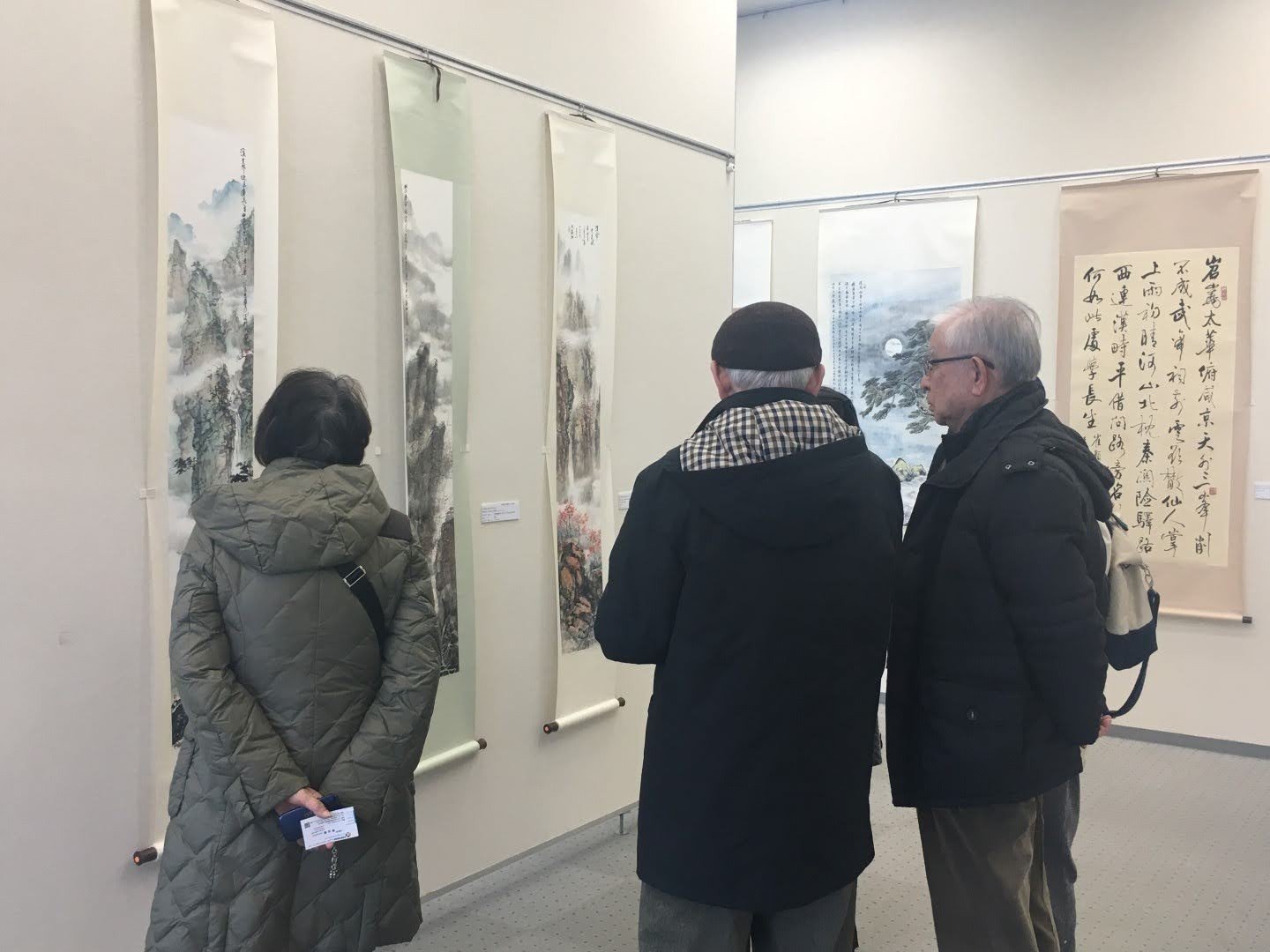 現場作品與來賓