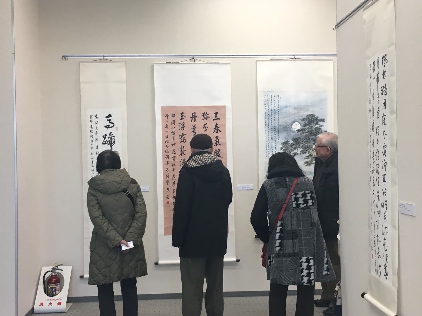 現場作品與來賓