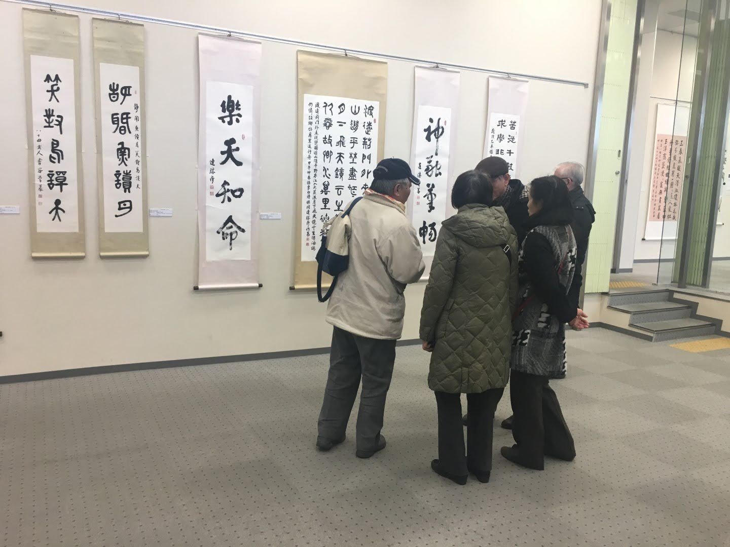 現場作品與來賓