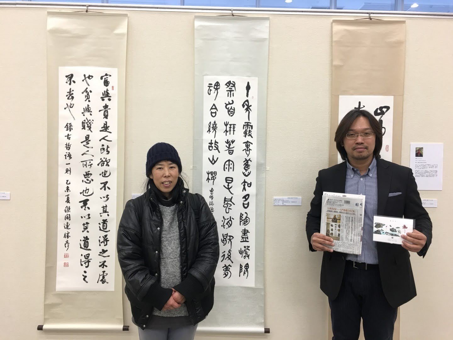 現場作品與來賓