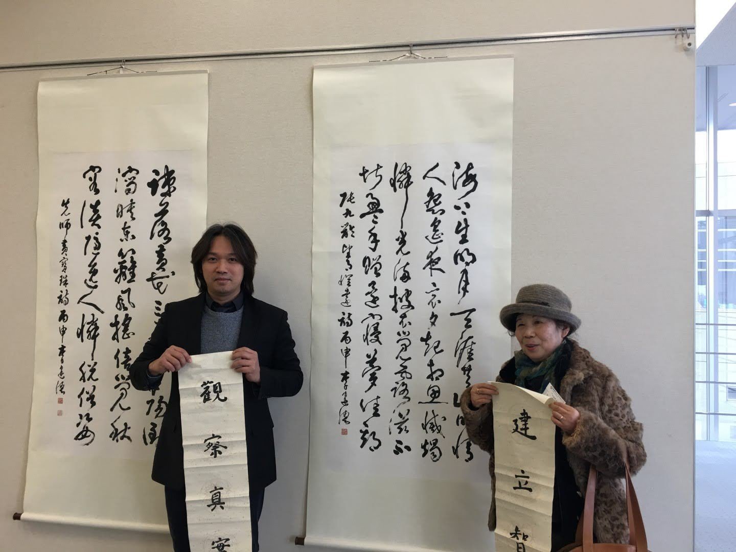 現場作品與來賓