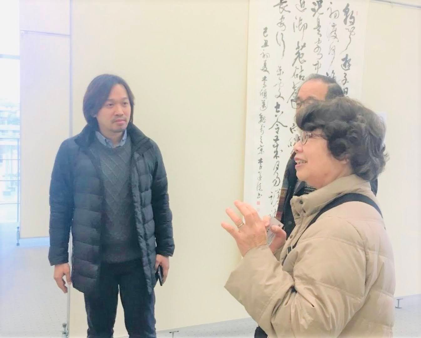 現場作品與來賓