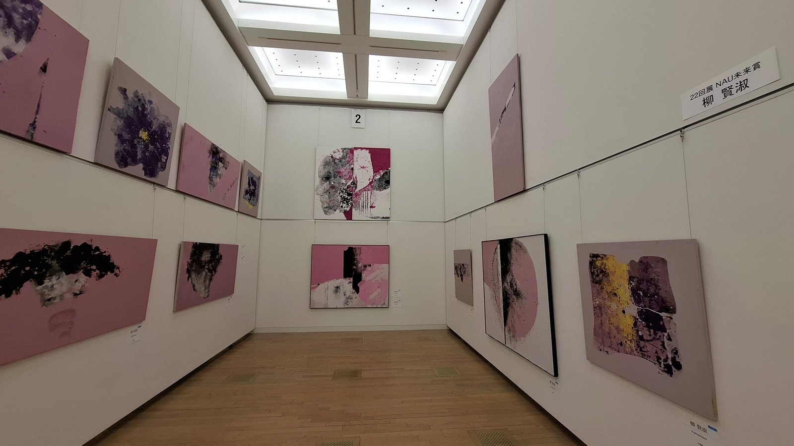 日本第二十三《NAU21世紀美術連立展》-東京國立新美術館展覽-美術館內作品展示