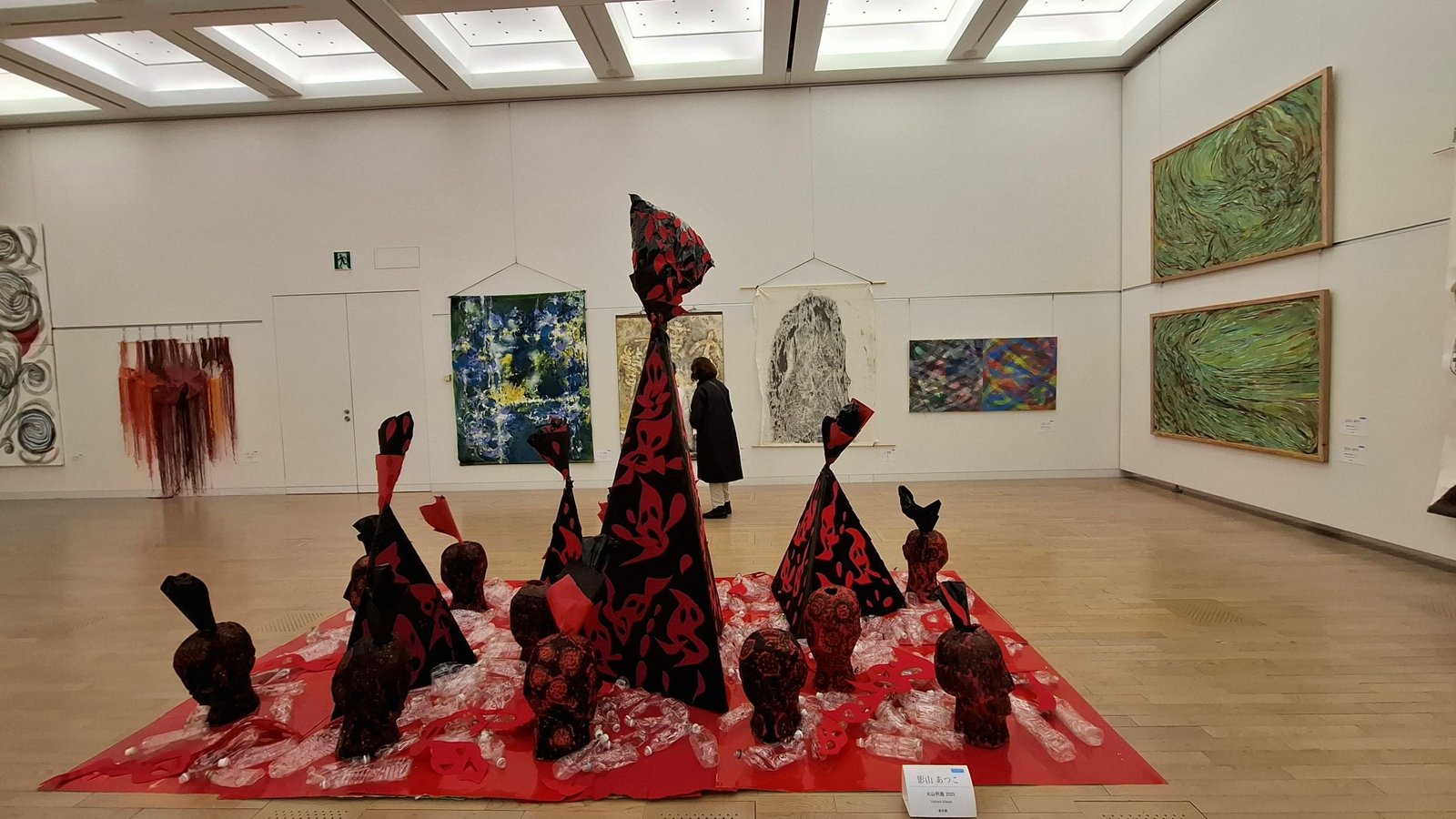 日本第二十三《NAU21世紀美術連立展》-東京國立新美術館展覽-美術館內作品展示