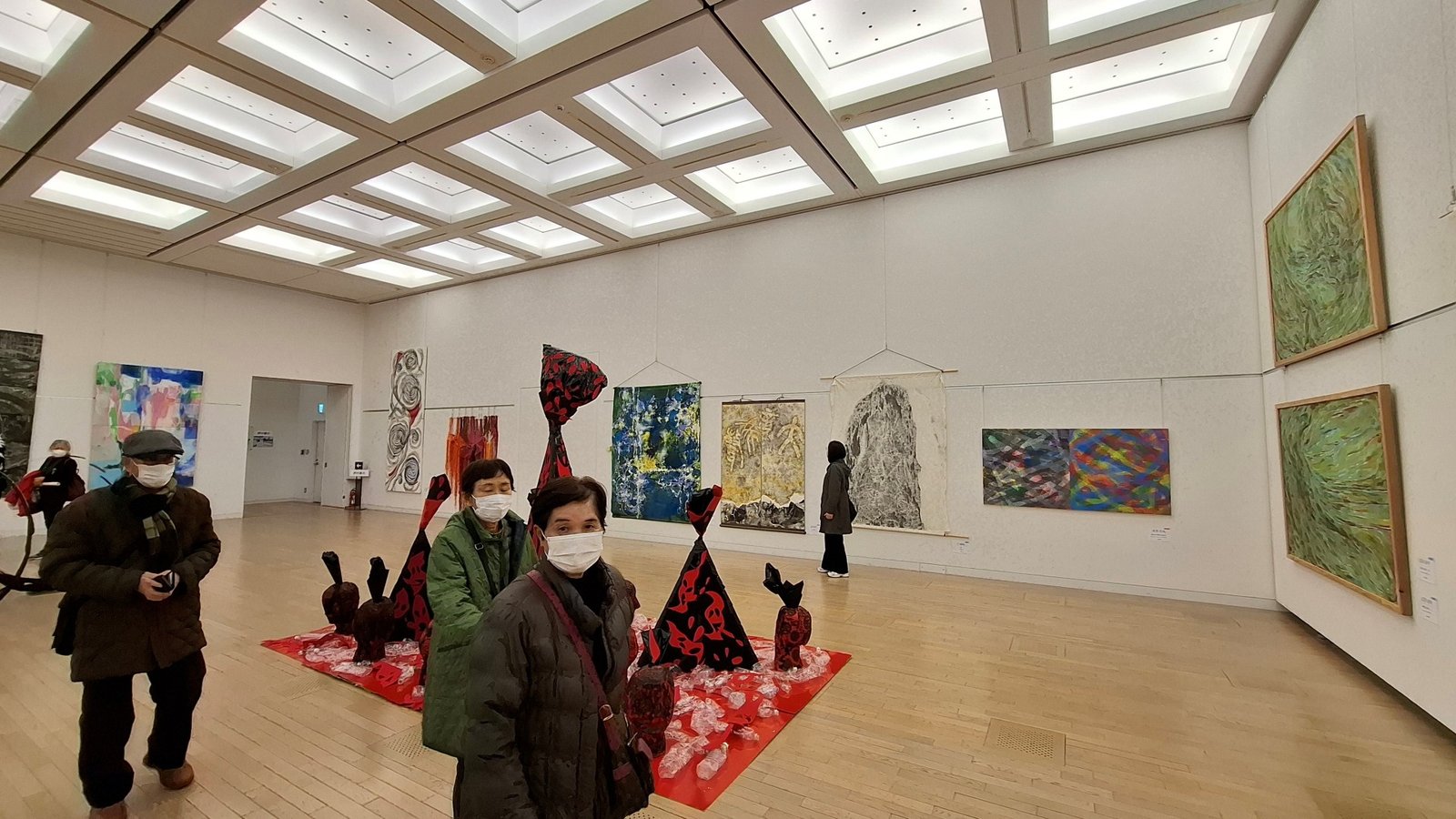 日本第二十三《NAU21世紀美術連立展》-東京國立新美術館展覽-美術館內作品展示
