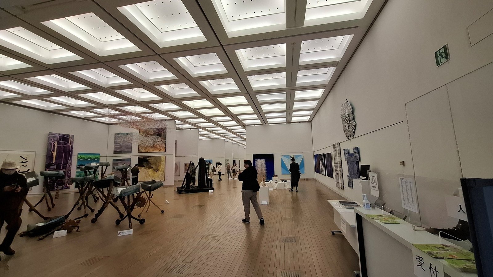 日本第二十三《NAU21世紀美術連立展》-東京國立新美術館展覽-美術館室內展示