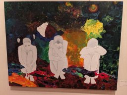 日本東京朝鮮中高級学校美術部展略記