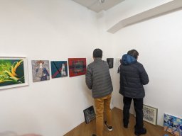 日本2024年GENTEN新年藝術博覽會-佈展