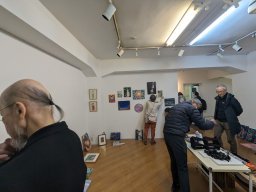 日本2024年GENTEN新年藝術博覽會-佈展