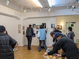 日本2024年GENTEN新年藝術博覽會-佈展