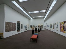 《台灣日本國際交流展》日本國立東京都美術館展-〈日本第十二回東京現展〉：展覽現場之一