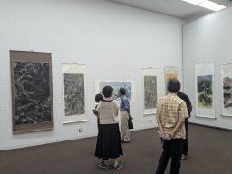 《台灣日本國際交流展》日本國立東京都美術館展-〈日本第十二回東京現展〉：展覽現場之一