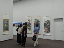 《台灣日本國際交流展》日本國立東京都美術館展-〈日本第十二回東京現展〉：展覽現場之一