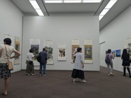 《台灣日本國際交流展》日本國立東京都美術館展-〈日本第十二回東京現展〉：展覽現場之一