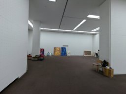 日本國立東京都美術館展-〈日本第十二回東京現展〉：佈置會場