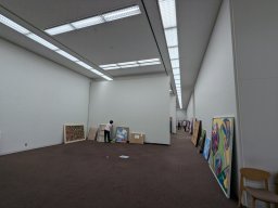 日本國立東京都美術館展-〈日本第十二回東京現展〉：佈置會場