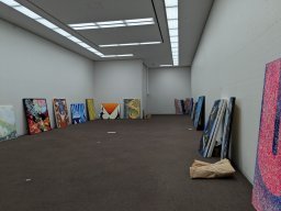 日本國立東京都美術館展-〈日本第十二回東京現展〉：佈置會場