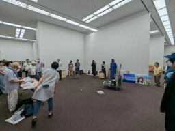日本國立東京都美術館展-〈日本第十二回東京現展〉：佈置會場
