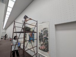 日本國立東京都美術館展-〈日本第十二回東京現展〉：佈置會場