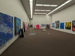 日本國立東京都美術館展-〈日本第十二回東京現展〉：佈置會場