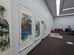 日本國立東京都美術館展-〈日本第十二回東京現展〉：佈置會場