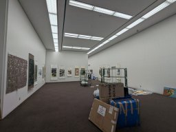 日本國立東京都美術館展-〈日本第十二回東京現展〉：佈置會場