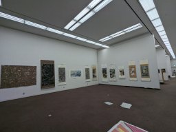 日本國立東京都美術館展-〈日本第十二回東京現展〉：佈置會場