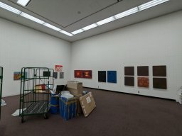 日本國立東京都美術館展-〈日本第十二回東京現展〉：佈置會場