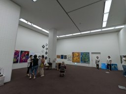 日本國立東京都美術館展-〈日本第十二回東京現展〉：佈置會場