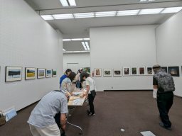 日本國立東京都美術館展-〈日本第十二回東京現展〉：佈置會場